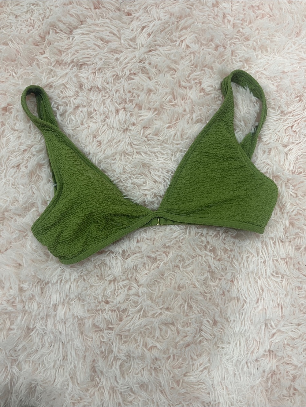 Green Triangle Bikini Top - Women Swim Bikini